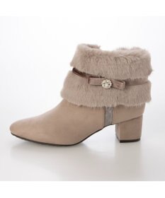 ing <Pitti>4WAYファービジューリボンベルトショートブーツ