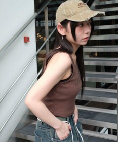 WEGO スタッズグラフィックタンク