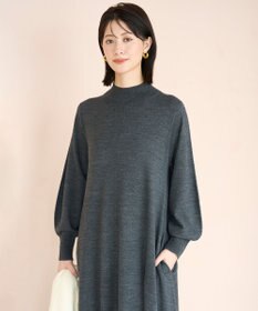 UNFILO L フレア ニットワンピース