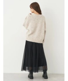 earth music&ecology ファンシーヤーンメランジプルオーバー