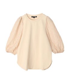 Green Parks ・ＳＵＧＡＲ　ＳＰＯＯＮ　シャーリング袖プルオーバー