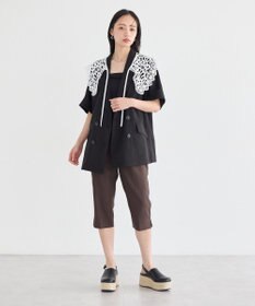 earth music&ecology レースつけ襟