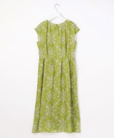 自由区 S 【カタログ掲載】ロータスタイルプリント ワンピース