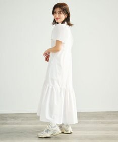 #Newans フレアヘムシャツワンピース