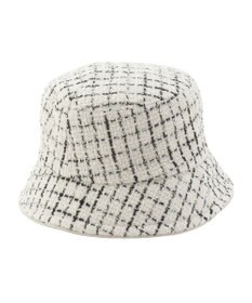 MOONBAT FURLA 【日本製】チェックツイード バケットハット