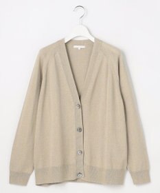 自由区 【アンサンブル対応】ペーパーコットンニット カーディガン