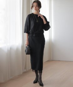 組曲 S 【WEB限定】チュールニット×リバーシブルスカート セット