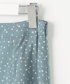 J.PRESS LADIES S 【洗える・イージーケア】スパンローンランダムドット スカート