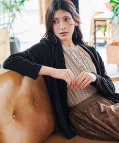 Tiaclasse 【新色追加・UVケア・接触冷感】“やみつき”着ながしロングカットソーカーデ