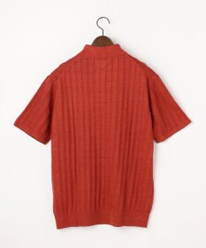 JOSEPH ABBOUD 【清涼感/洗えるリネン】フランドルリネン ニットポロ