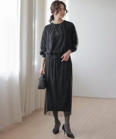 組曲 S 【WEB限定】チュールニット×リバーシブルスカート セット