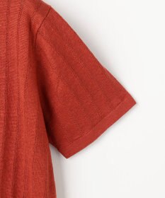 JOSEPH ABBOUD 【清涼感/洗えるリネン】フランドルリネン ニットポロ