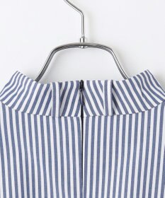 #Newans 【洗濯機可】ステッチデザインリボンタイブラウス