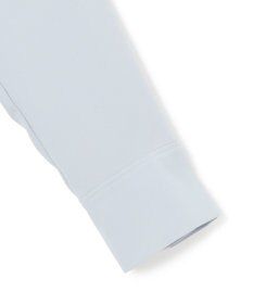 ICB L 【UVケア・速乾・洗える】BackSatinAmunzen バンドカラーブラウス