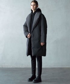 23区 L 【R(アール)】LIMONTAライトダウン ショールカラーコート