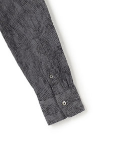 JOSEPH HOMME アブストラクトジャガードストレッチ　レギュラーカラーシャツ
