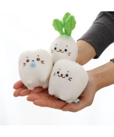 Mother garden しろたん 白いもの マスコットキーホルダー 《かぶ》 単品