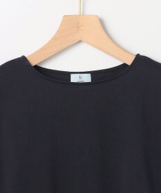 組曲 【先行予約】GIZAコットンチュールコンビ カットソー