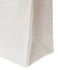 Maison de FLEUR ツイードフリルハンドルスクエアトートSバッグ