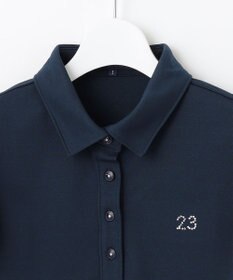 23区GOLF フェミニン＆エレガント【WOMEN】レイヤースリーブシャツ