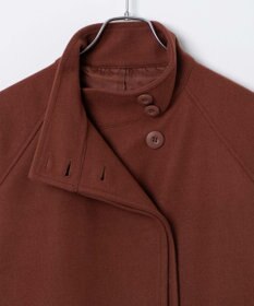 WEGO スタンドカラーロングコート