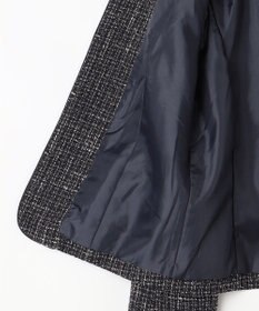 ANY ライトツイード ノーカラージャケット