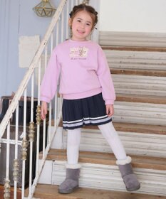 ANY KIDS プリーツニットスカート