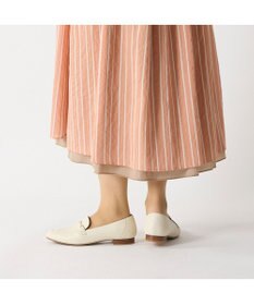 ing <ing>スクエアトゥビットローファー