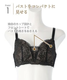 Wing Wing Lesiage 【1000シリーズ】 3/4カップブラ PB1001 ウイング／ワコール