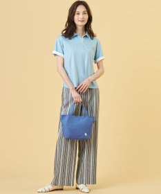 J.PRESS LADIES 【完全受注生産】ポーチ付き キャンバス ミニトートバッグ