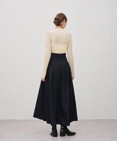 uncrave ヴィンテージタフタ フレアスカート