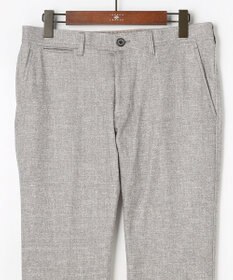 JOSEPH ABBOUD 【ストレッチ/ウエストも伸びる】ウールライクフランネルジャージーパンツ
