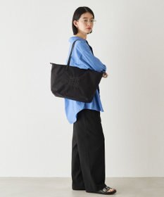 russet ＜390g/撥水性あり＞天ファスナー付きコーデュラナイロントートバッグ(CE-1560)