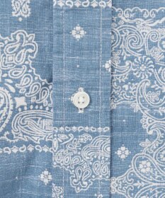 J.PRESS MEN 【KING SIZE】ペイズリーバンダナプリント シャツ