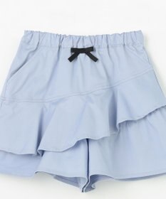 組曲 KIDS 【110-140㎝】アシンメトリーフリル キュロット