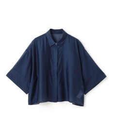 UNFILO ライトシアー クロップドシャツ