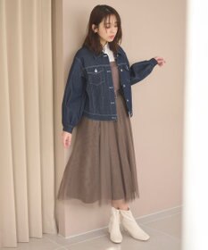 Feroux 【洗える】デニム ジャケット