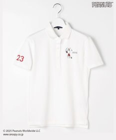 23区GOLF 【WOMEN】『PEANUTS』コラボ　「JOE COOL」半袖ポロシャツ