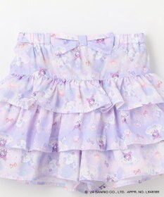 ANY KIDS 【サンリオキャラクターズ×any FAM】フリルショートパンツ