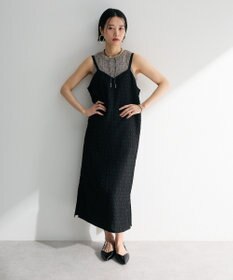 Green Parks 表面感キャミワンピース