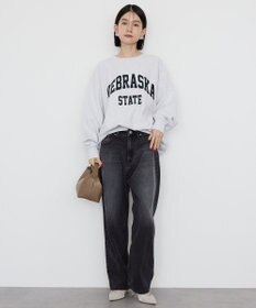 AMERICAN HOLIC ＮＥＢＲＡＳＫＡロゴプリントスウェット②