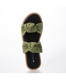 MODE ET JACOMO <carino>プリーツスポンジサンダル