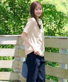 Tiaclasse 【洗える】バックフリルカットソー