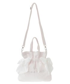 Maison de FLEUR ダブルリボン2Wayトートバッグ