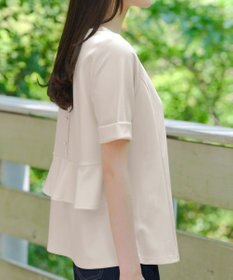 Tiaclasse 【洗える】バックフリルカットソー