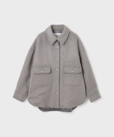 GRACE CONTINENTAL ウールオーバーシャツ