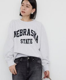 AMERICAN HOLIC ＮＥＢＲＡＳＫＡロゴプリントスウェット②