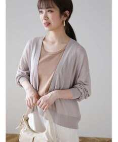 Green Parks 接触冷感　推しニット　ゆったりカーディガン