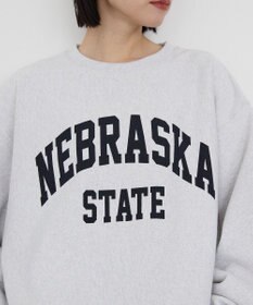 AMERICAN HOLIC ＮＥＢＲＡＳＫＡロゴプリントスウェット②