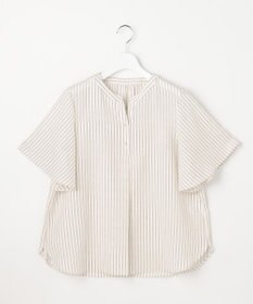 ANY SIS S スムージーポリエステル スキッパー ブラウス